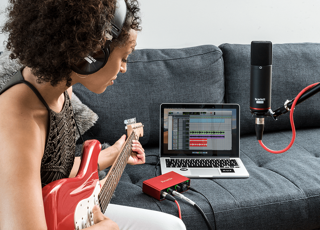 Focusrite Scarlett Solo Studio 第三代Type-C USB 錄音介面套裝組